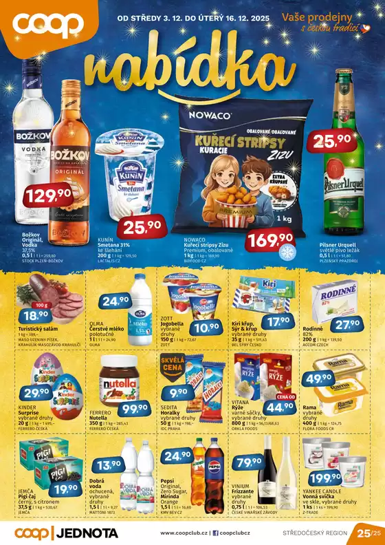 Coop katalog v Rychnov nad Kněžnou | Široký výběr nabídek | 2025-12-03T00:00:00.000Z - 2025-12-16T00:00:00.000Z