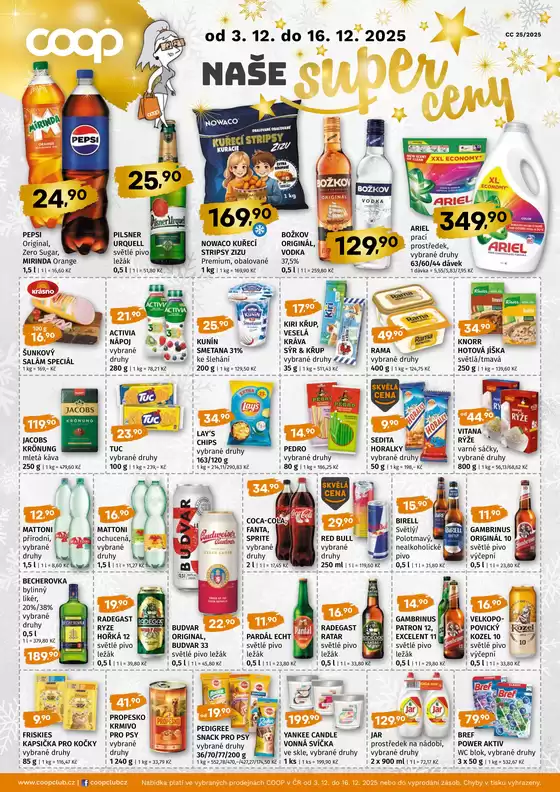 Coop katalog v Rychnov nad Kněžnou | Atraktivní speciální nabídky pro všechny | 2025-12-03T00:00:00.000Z - 2025-12-16T00:00:00.000Z