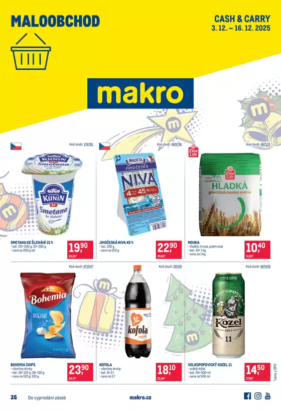 Makro katalog v Rychnov nad Kněžnou | Maloobchod | 2025-12-03T00:00:00.000Z - 2025-12-16T00:00:00.000Z