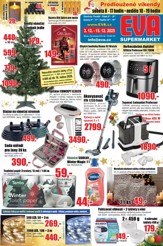 EVA katalog v Olomouc | Leták EVA.cz | 2025-12-03T00:00:00.000Z - 2025-12-15T00:00:00.000Z