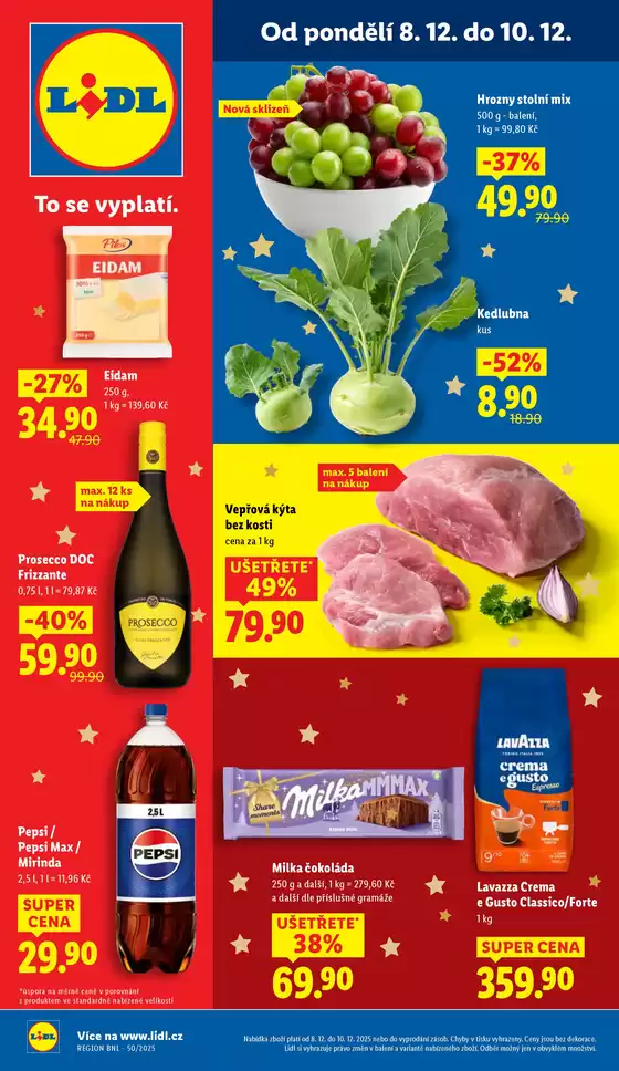 Lidl katalog v Ostrava | Top nabídky pro všechny lovce výhodných nákupů | 2025-12-04T00:00:00.000Z - 2025-12-14T00:00:00.000Z