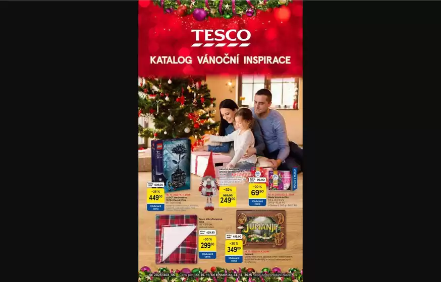 Tesco katalog v Ostrava | Aktuální speciální akce | 2025-11-25T00:00:00.000Z - 2025-12-24T00:00:00.000Z