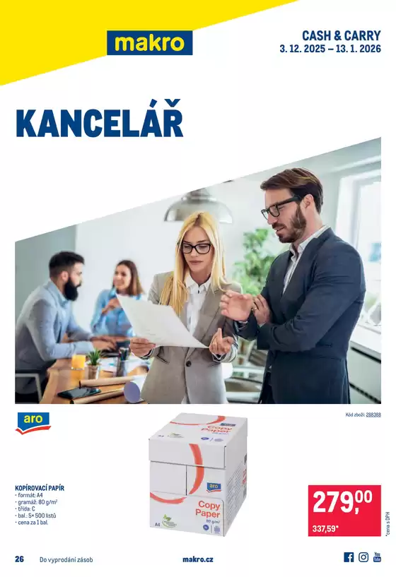 Makro katalog v Brno | Kancelář | 2025-12-03T00:00:00.000Z - 2025-12-13T00:00:00.000Z