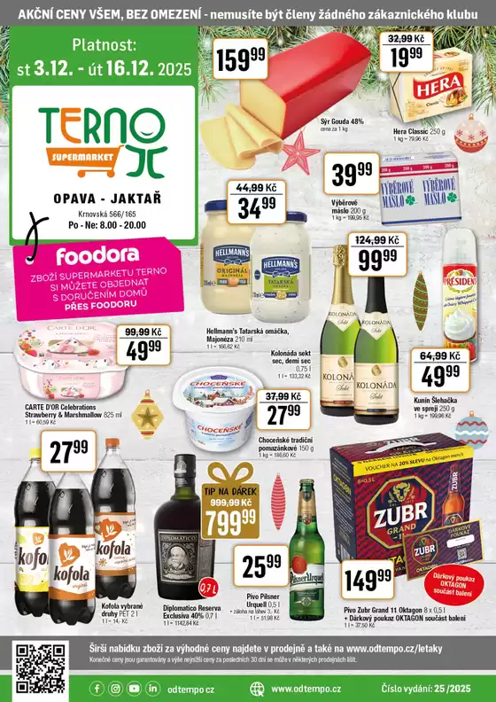 TEMPO katalog | Leták TERNO 3.12. - 16.12.2025 | 2025-12-04T00:00:00.000Z - 2025-12-16T00:00:00.000Z