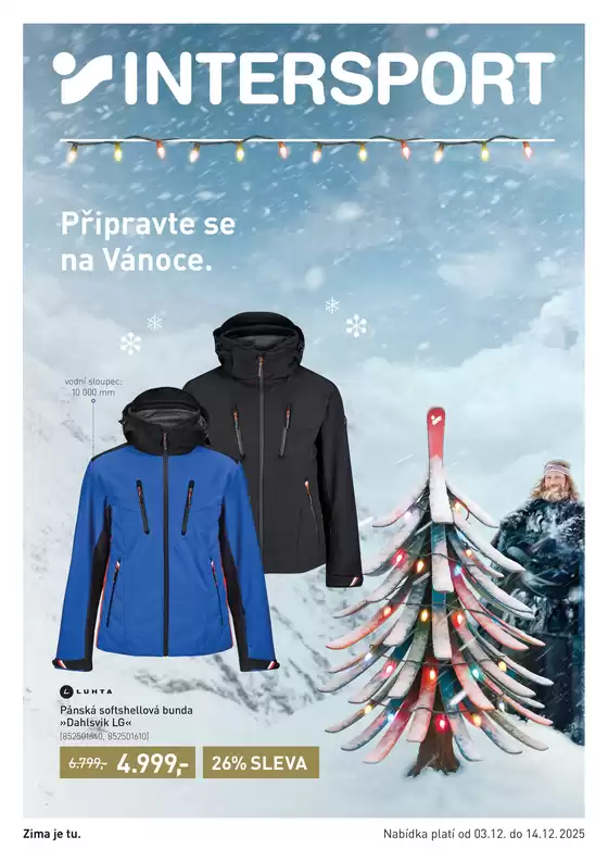 Intersport katalog v Praha | Připravte se na Vánoce | 2025-12-05T00:00:00.000Z - 2025-12-14T00:00:00.000Z