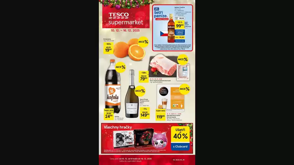 Tesco katalog v Olomouc | Top nabídky pro šetrné zákazníky | 2025-12-10T00:00:00.000Z - 2025-12-16T00:00:00.000Z