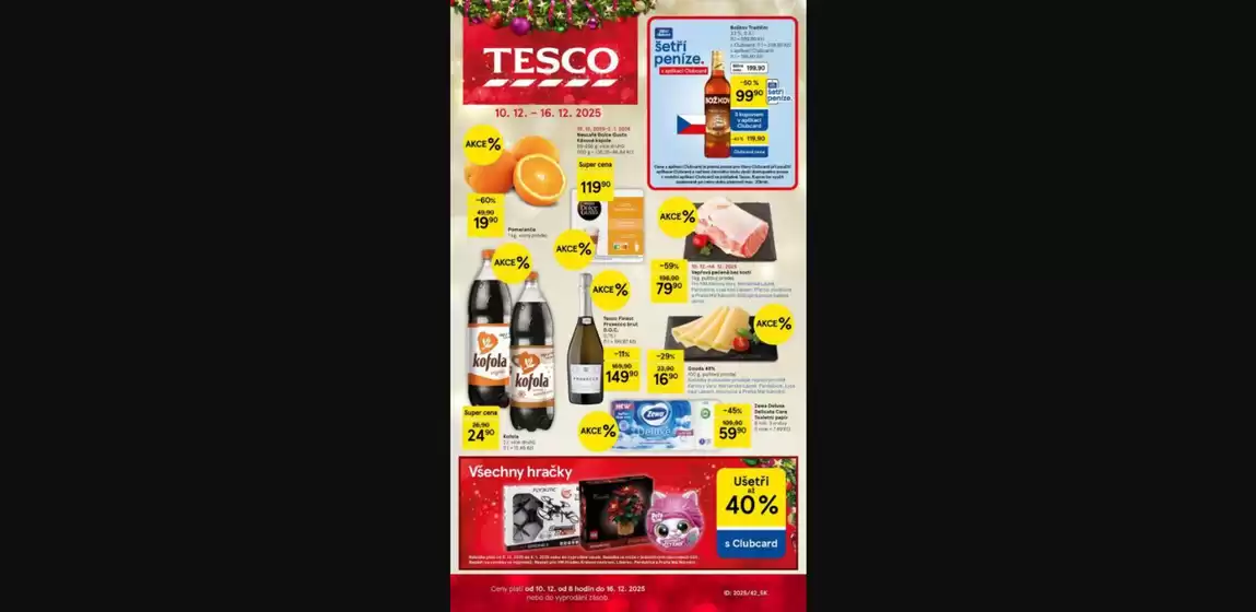 Tesco katalog v Šternberk | katalogy hyper Tesco | 2025-12-10T00:00:00.000Z - 2025-12-16T00:00:00.000Z