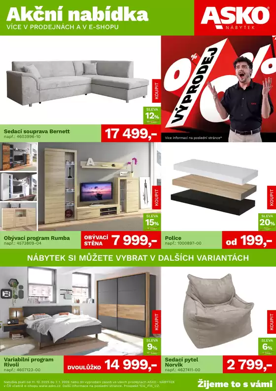 Asko katalog v Opava | ASKO NÁBYTEK - Akční nabídka | 2025-12-11T00:00:00.000Z - 2026-01-07T00:00:00.000Z