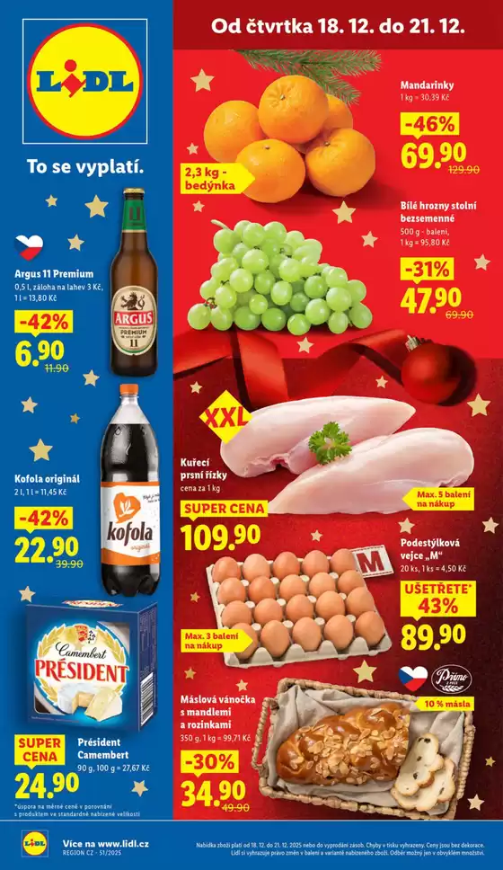 Lidl katalog v Rokycany | Exkluzivní výhodné nabídky | 2025-12-11T00:00:00.000Z - 2025-12-21T00:00:00.000Z