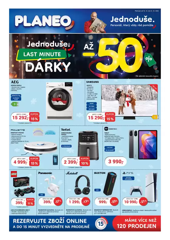 Planeo Elektro katalog v Mladá Boleslav | Planeo Elektro leták | 2025-12-15T00:00:00.000Z - 2025-12-21T00:00:00.000Z