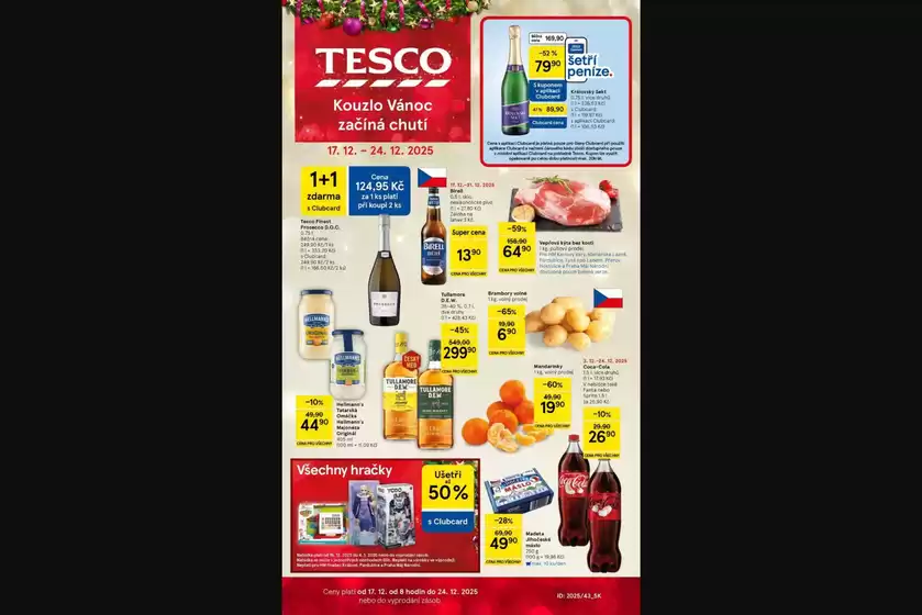 Tesco katalog v Frýdlant | Top nabídky a slevy | 2025-12-17T00:00:00.000Z - 2025-12-24T00:00:00.000Z
