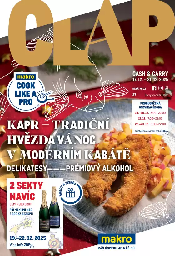 Makro katalog | Pro milovníky jídla | 2025-12-17T00:00:00.000Z - 2025-12-31T00:00:00.000Z