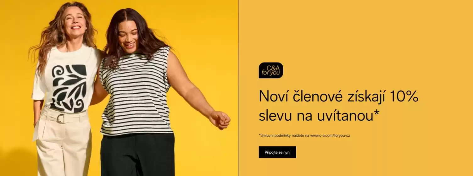 C&A katalog v Olomouc | Noví členové získají 10% slevu na uvítanou | 2025-12-17T00:00:00.000Z - 2025-12-30T00:00:00.000Z