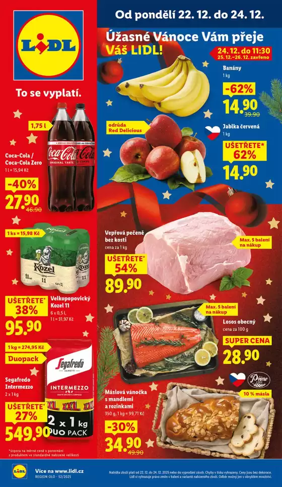 Lidl katalog v Brno | Top nabídky pro šetrné zákazníky | 2025-12-19T00:00:00.000Z - 2025-12-28T00:00:00.000Z