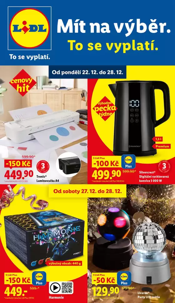 Lidl katalog v Slaný | Naše nejlepší výhodné nabídky | 2025-12-19T00:00:00.000Z - 2025-12-28T00:00:00.000Z