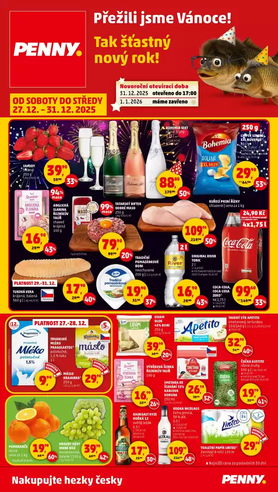 Penny Market katalog v Lovosice | Nové nabídky k objevování | 2025-12-27T00:00:00.000Z - 2025-12-31T00:00:00.000Z