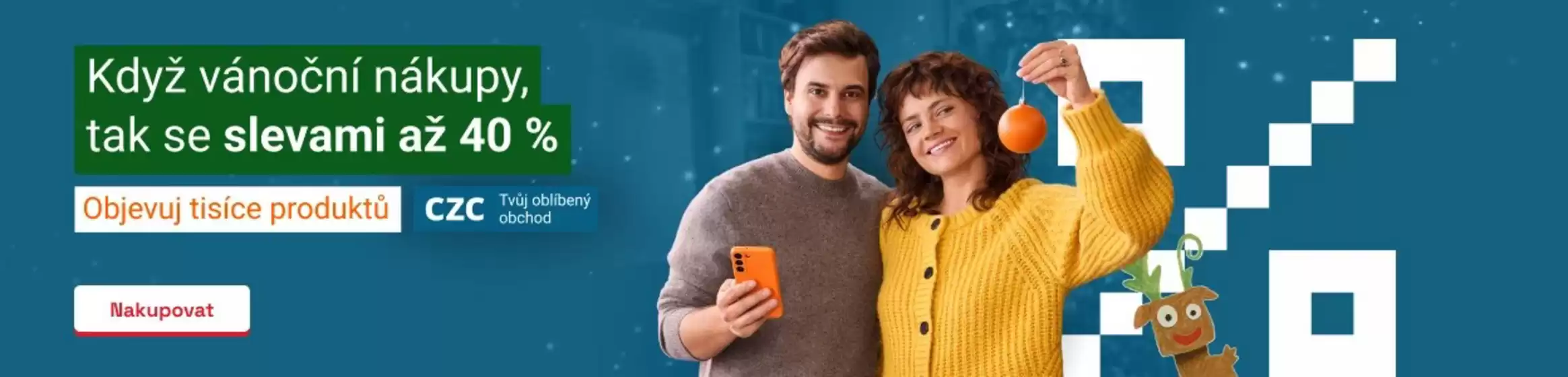 CZC katalog | Když vánoční nákupy, tak se slevami až 40% | 2025-12-26T00:00:00.000Z - 2026-01-08T00:00:00.000Z
