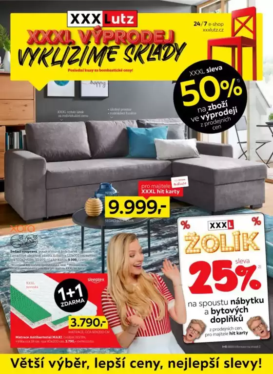 XXXLutz katalog v Blansko | XXXL výprodej | 2025-12-27T00:00:00.000Z - 2026-01-11T00:00:00.000Z