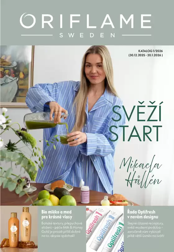 Oriflame katalog | ORIFLAME leták | 2025-12-30T00:00:00.000Z - 2026-01-20T00:00:00.000Z