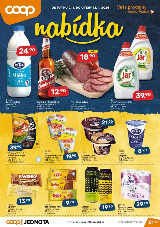 Coop katalog v Černošice | katalog Coop | 2026-01-02T00:00:00.000Z - 2026-01-13T00:00:00.000Z
