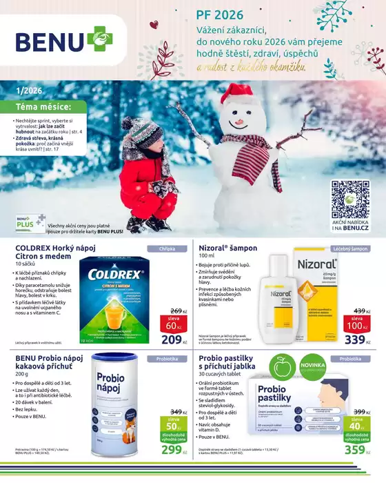 Benu katalog v Pardubice | Skvělá nabídka pro všechny zákazníky | 2026-01-01T00:00:00.000Z - 2026-01-31T00:00:00.000Z