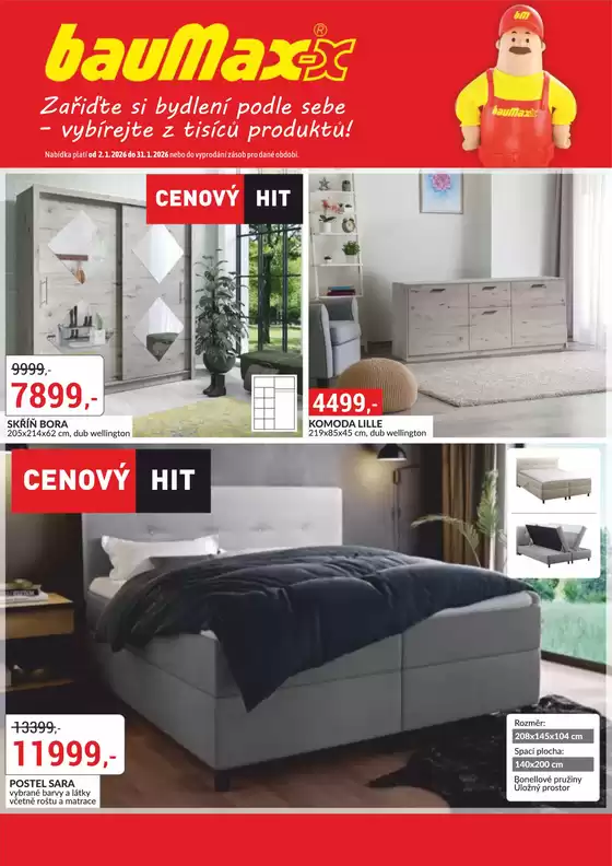 Baumax katalog v Hradec Králové | Exkluzivní výhodné nabídky | 2026-01-02T00:00:00.000Z - 2026-01-31T00:00:00.000Z
