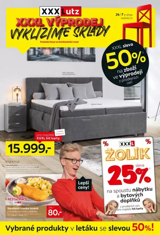 XXXLutz katalog v Liberec | XXXL výprodejpokračuje | 2026-01-05T00:00:00.000Z - 2026-01-18T00:00:00.000Z
