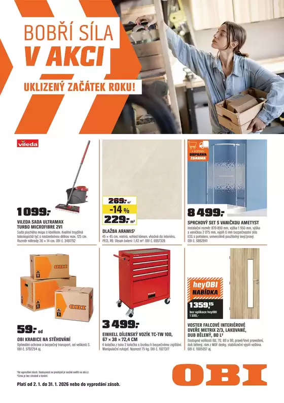 OBI katalog v Svitavy | OBI Nabídky! | 2026-01-05T00:00:00.000Z - 2026-01-31T00:00:00.000Z