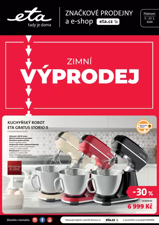 ETA katalog v Most | Zimní Výprodej | 2026-01-05T00:00:00.000Z - 2026-01-23T00:00:00.000Z