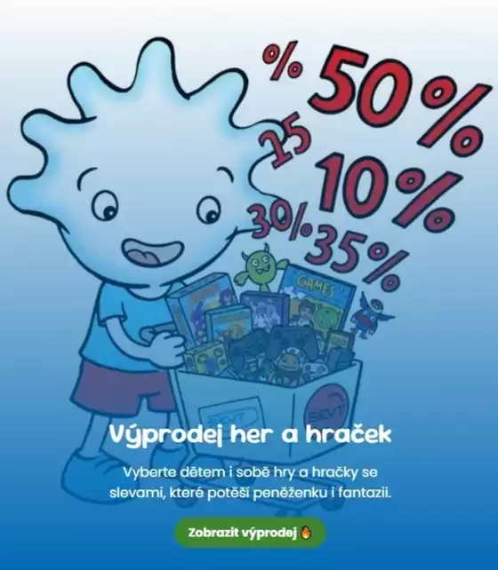 SEVT katalog v Olomouc | Výprodej her a hraček | 2026-01-06T00:00:00.000Z - 2026-01-19T00:00:00.000Z