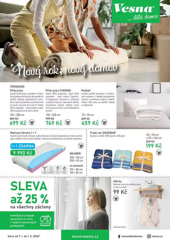 Vesna katalog v Liberec | Vesna leták | 2026-01-07T00:00:00.000Z - 2026-02-01T00:00:00.000Z