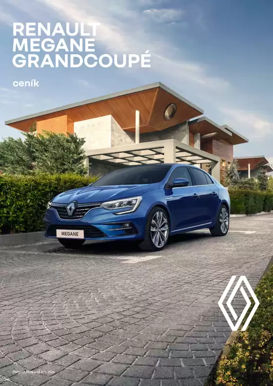 Renault katalog v Teplice | Renault Megane GrandCoupé | 2026-01-08T00:00:00.000Z - 2026-01-31T00:00:00.000Z