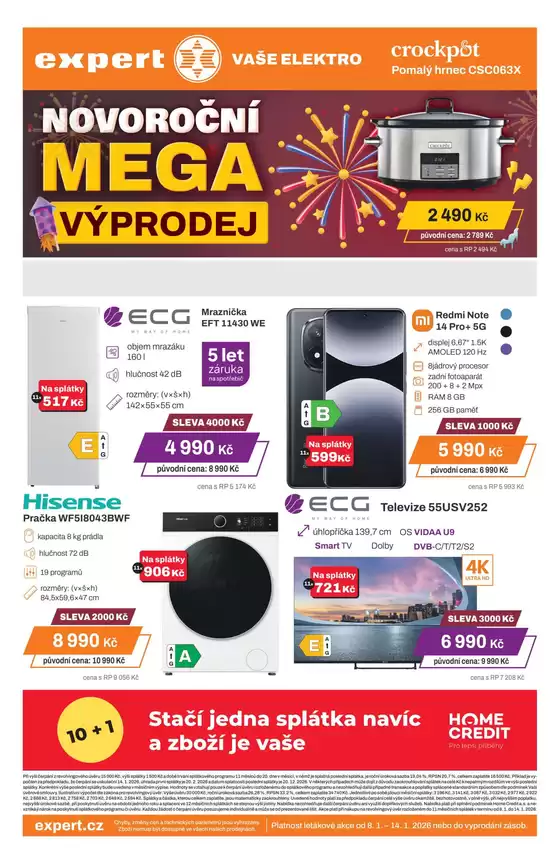 Expert katalog v Kaplice | Expert Akční leták | 2026-01-08T00:00:00.000Z - 2026-01-14T00:00:00.000Z
