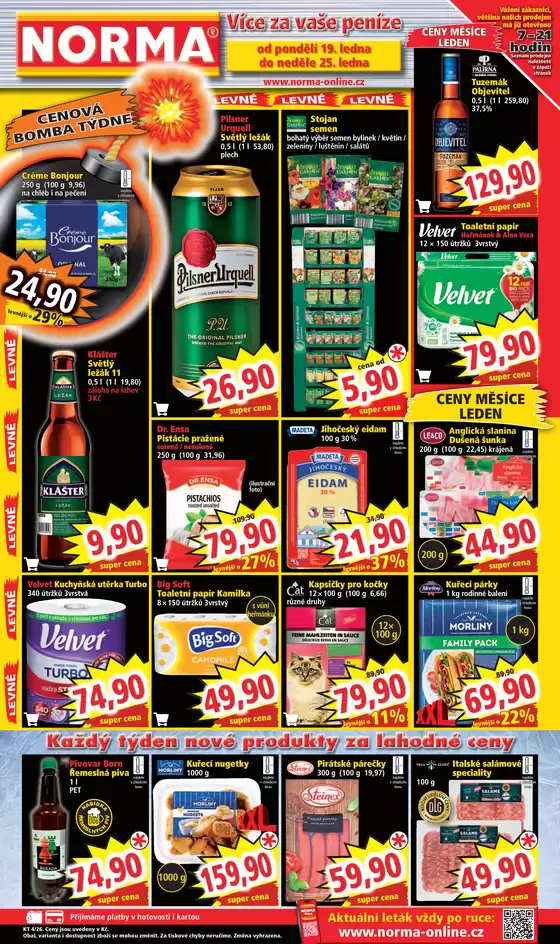 Norma katalog | Široký výběr nabídek | 2026-01-19T00:00:00.000Z - 2026-01-25T00:00:00.000Z