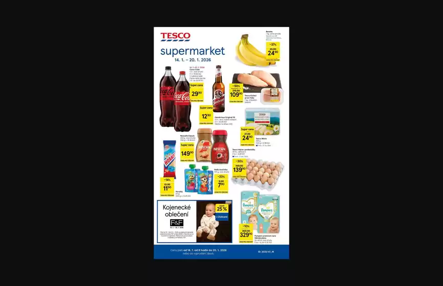 Tesco katalog v Ostrava | katalogy super Tesco | 2026-01-14T00:00:00.000Z - 2026-01-20T00:00:00.000Z