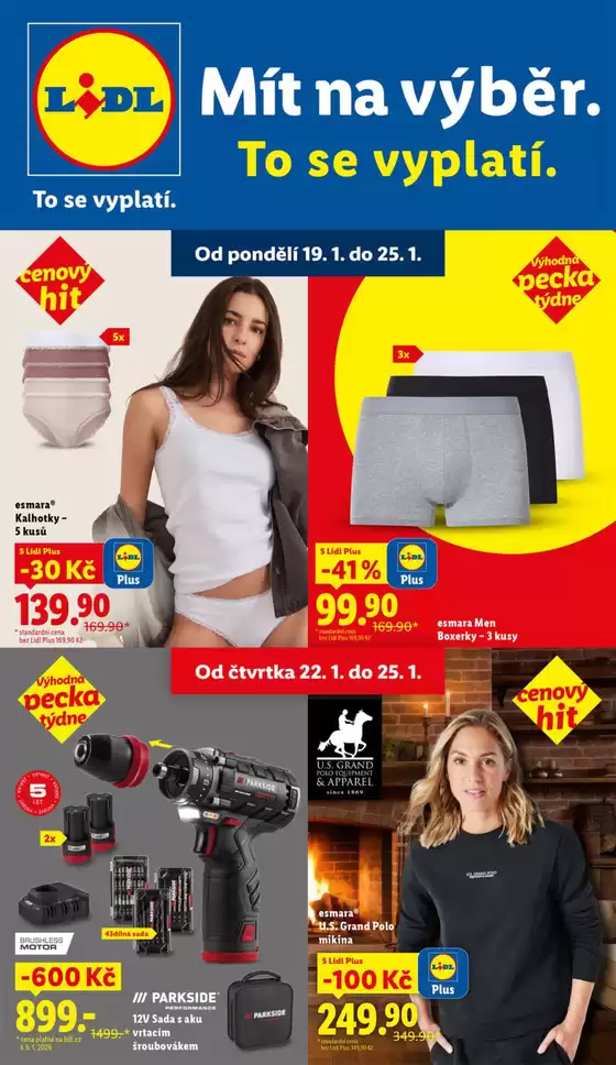 Lidl katalog v Teplice | Ušetřete nyní s našimi nabídkami | 2026-01-15T00:00:00.000Z - 2026-01-25T00:00:00.000Z