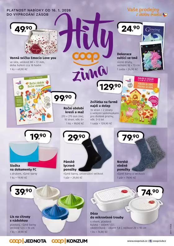Coop katalog v Teplice | Slevy a akce | 2026-01-16T00:00:00.000Z - 2026-02-15T00:00:00.000Z