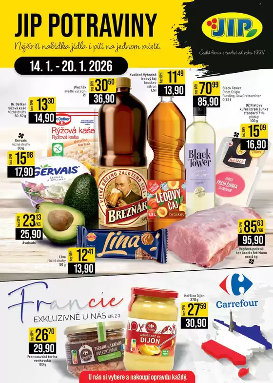 Jip katalog v Louny | Akční leták JIP potraviny | 2026-01-16T00:00:00.000Z - 2026-01-20T00:00:00.000Z