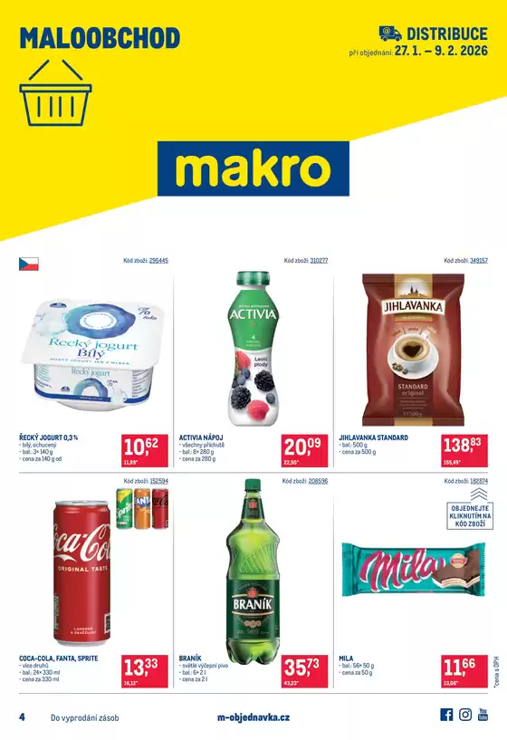Makro katalog v Domažlice | Maloobchod distribuce | 2026-01-27T00:00:00.000Z - 2026-02-09T00:00:00.000Z