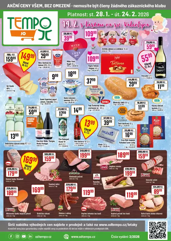 TEMPO katalog v Přeštice | Leták JO 28.1. - 24.2.2026 | 2026-01-28T00:00:00.000Z - 2026-02-24T00:00:00.000Z