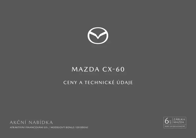 Mazda katalog v Olomouc | MAZDA CX-60 | 2026-01-28T00:00:00.000Z - 2026-07-31T00:00:00.000Z