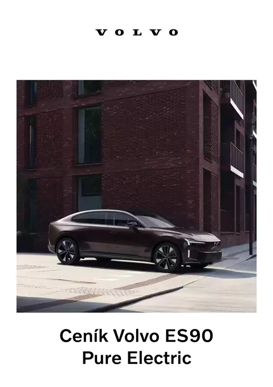 Volvo katalog v Olomouc | Volvo ES90 Pure Electric | 2026-01-28T00:00:00.000Z - 2026-07-31T00:00:00.000Z