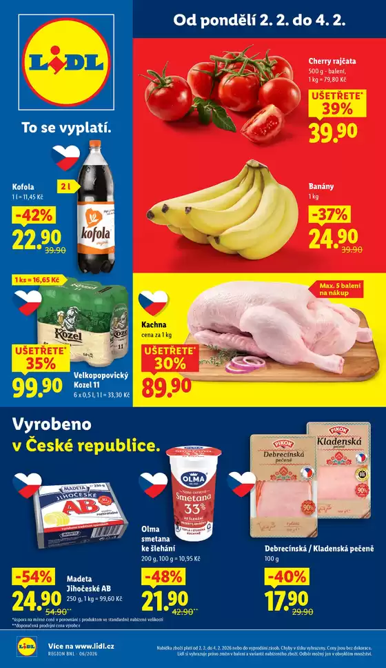 Lidl katalog v Prachatice | Ušetřete nyní s našimi nabídkami | 2026-01-29T00:00:00.000Z - 2026-02-08T00:00:00.000Z