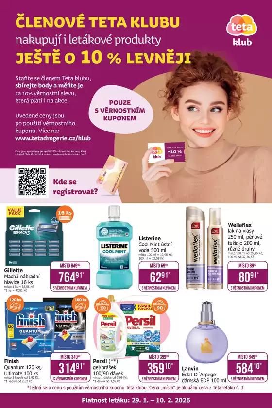 Teta katalog v Pelhřimov | Teta klubový leták č. 3 | 2026-01-29T00:00:00.000Z - 2026-02-10T00:00:00.000Z