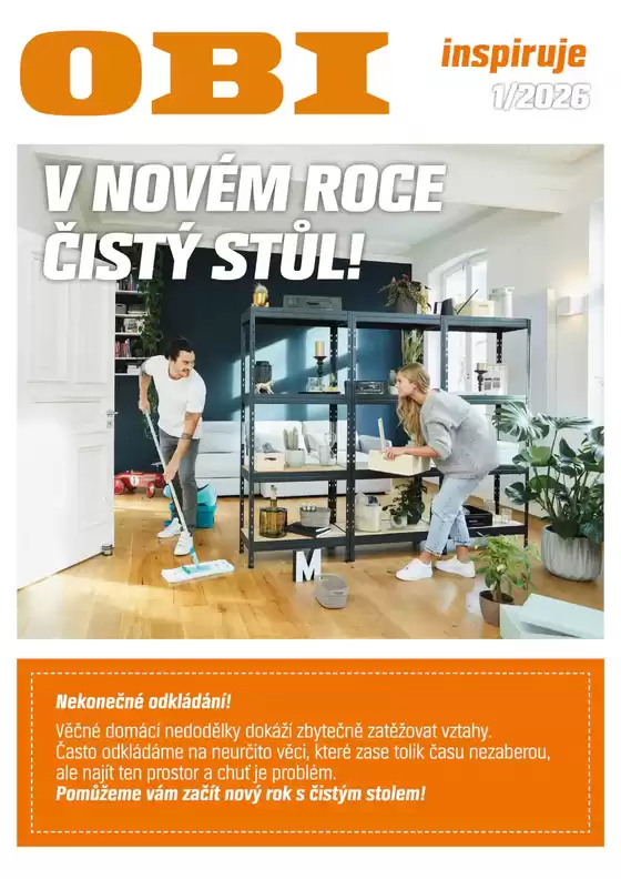 OBI katalog v Frýdek-Místek | V NOVÉM ROCE ČISTÝ STŮL! | 2026-02-02T00:00:00.000Z - 2026-02-14T00:00:00.000Z