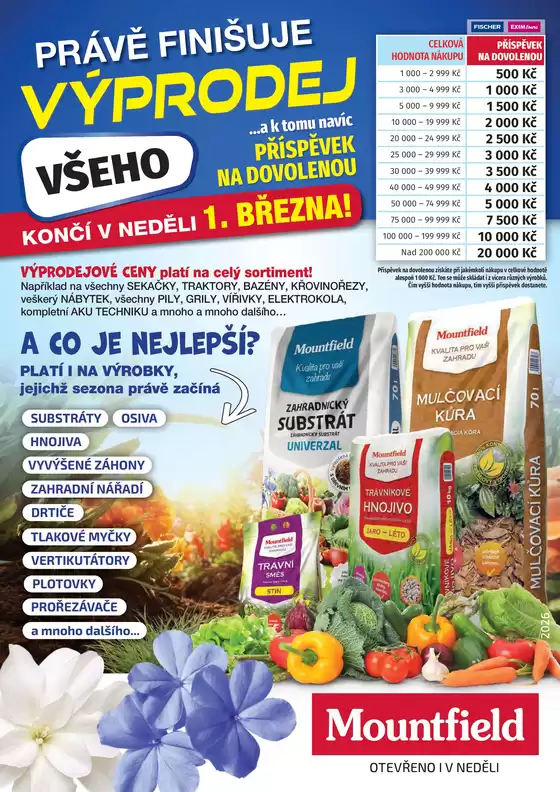 Mountfield katalog v Frýdek-Místek | Právě Finišuje Výprodej | 2026-02-02T00:00:00.000Z - 2026-03-01T00:00:00.000Z