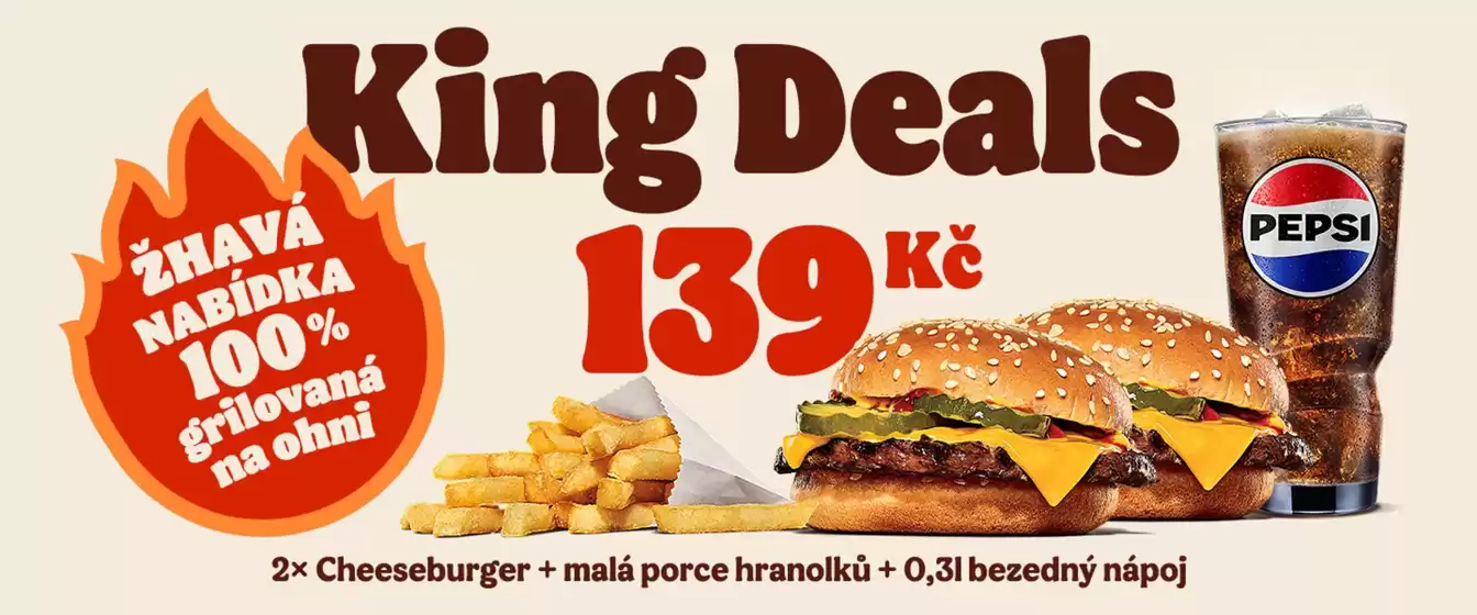 Burger King katalog v Jihlava | King Deals | 2026-02-02T00:00:00.000Z - 2026-02-15T00:00:00.000Z