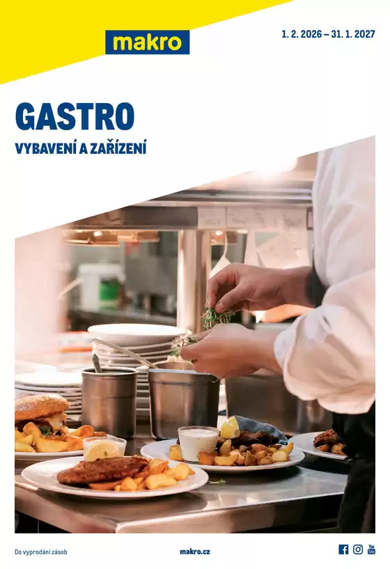 Makro katalog v Opava | Gastro vybavení a zařízení | 2026-02-02T00:00:00.000Z - 2027-01-31T00:00:00.000Z