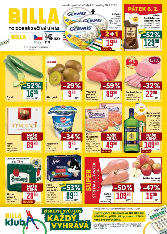 Billa katalog v Nový Jičín | Billa Velký leták | 2026-01-28T00:00:00.000Z - 2026-02-03T00:00:00.000Z