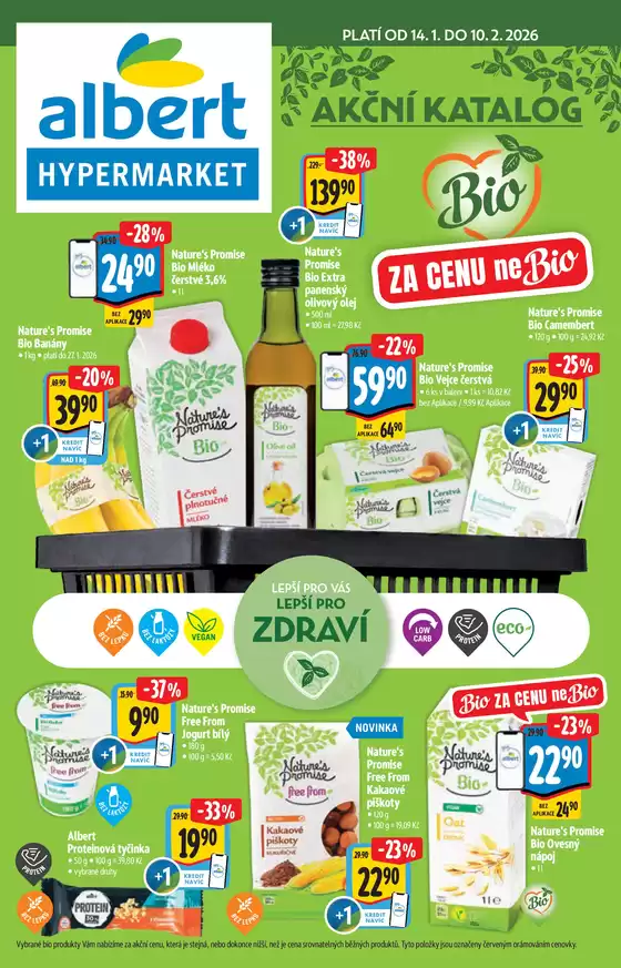 Albert katalog v Benešov | Albert Hypermarket leták 14.01 - 10.02.2026 | 2026-02-04T00:00:00.000Z - 2026-02-10T00:00:00.000Z